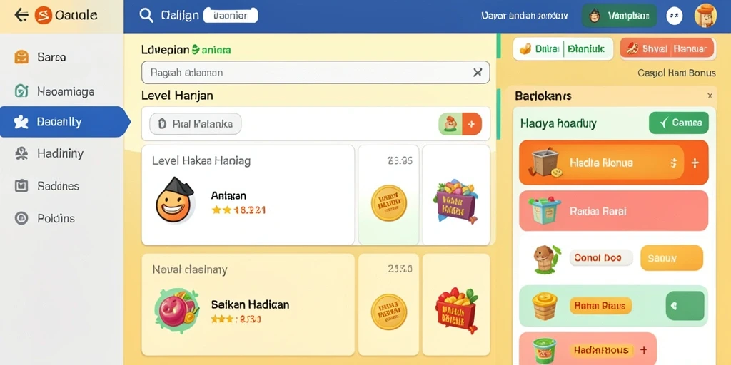 Sistem chat untuk berinteraksi dengan pemain lainnya.