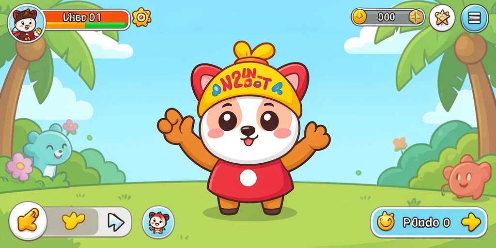 Interaksi dengan pemain lain dalam mode multiplayer.