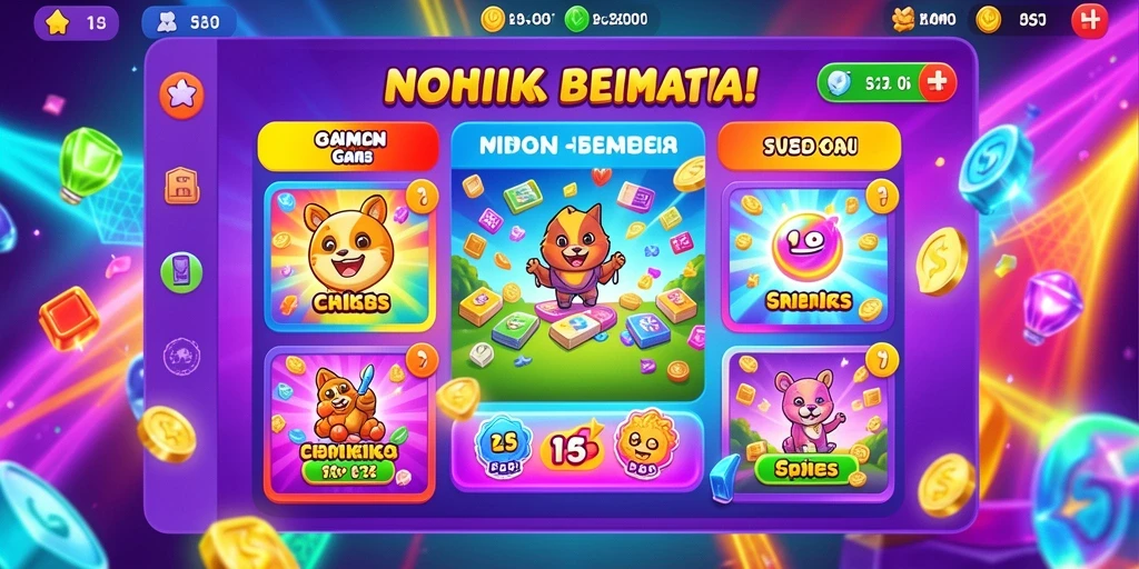 Screenshot ini memperlihatkan interaksi dalam komunitas pemain.